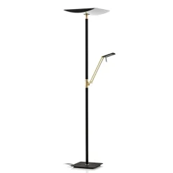 Rothfels Charlin LED-uplight sort messing