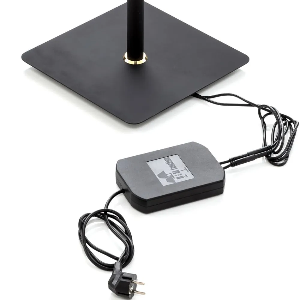 Rothfels Charlin LED-uplight sort messing