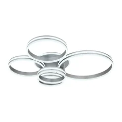 Rubio LED-loftlampe, længde 114 cm, grå, CCT, 5 lyskilder^Globo Sale