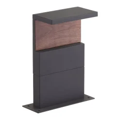 Ruka LED-sokkelampe med træelement, 35 cm^Mantra Iluminación Clearance