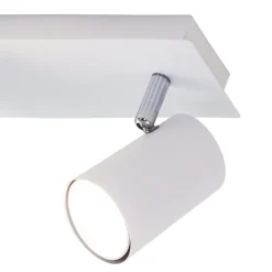 Briloner Run loftslampe, drejelig, 3-lys, hvid