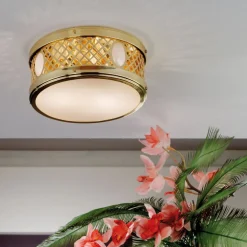 ORION Loftlamper>Rund ALT WIEN loftlampe i poleret messing