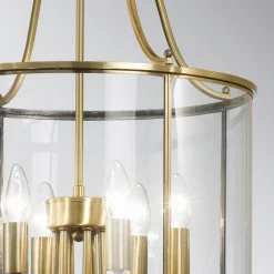 Rund lanterneform - hængelampen Rieka, 43 cm^ORION Hot