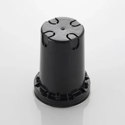 Lucande Rund LED nedgravningslampe Doris, stål