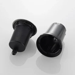 Lucande Rund LED nedgravningslampe Doris, stål