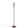 Rustica gulvlampe med fodkontakt, rust^Trio Lighting Outlet
