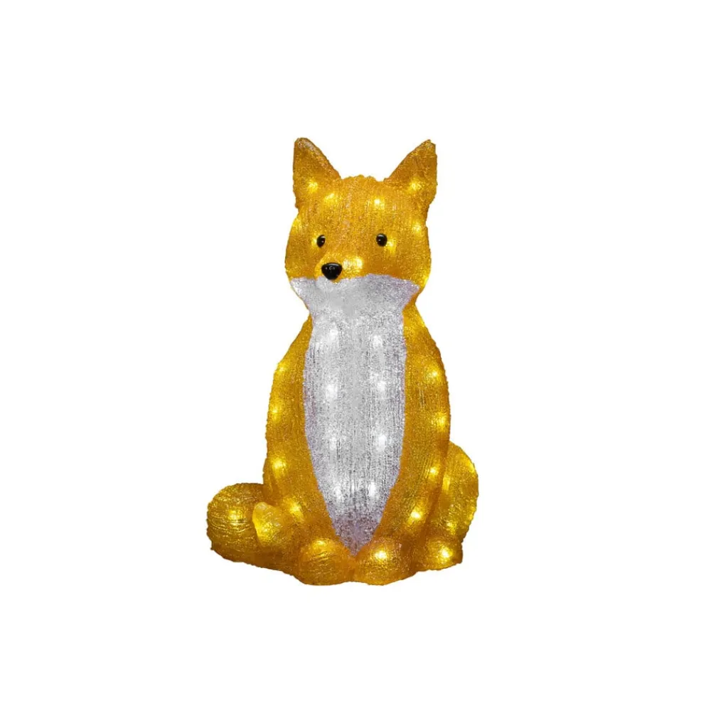 Konstsmide Season Julepynt|Julelys Udendørs>Ræv LED-lysfigur, 5 stk som kæde
