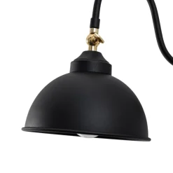 Saglam 3742 væglampe, justerbar, sort^Opviq Clearance