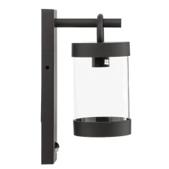 Trio Lighting Sambesi udendørs væglampe, bev.sensor, antracit