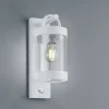 Trio Lighting Væglampe Med Sensor|Væglamper>Sambesi udendørs væglampe, bevægelsessensor, hvid