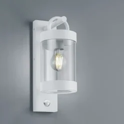 Trio Lighting Væglampe Med Sensor|Væglamper>Sambesi udendørs væglampe, bevægelsessensor, hvid