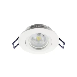 Deko-Light Samsola forsænket loftlampe, hvid, Ø 8 cm, metal