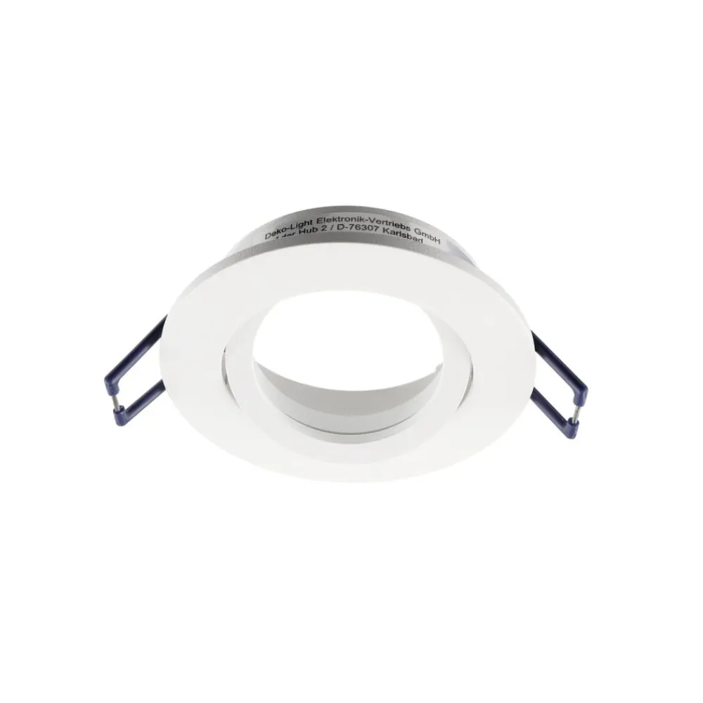 Deko-Light Samsola forsænket loftlampe, hvid, Ø 8 cm, metal