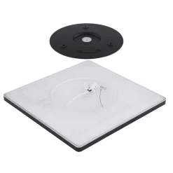 Sapana LED-loftlampe, kantet, kan dæmpes, sort^Globo