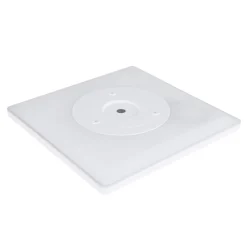 Globo Sapana LED-loftlampe, kantet, kan dæmpes, hvid