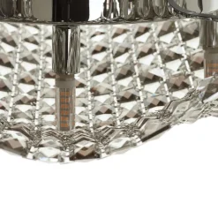 Saten loftlampe i krystal 56 cm^Schuller Valencia Sale