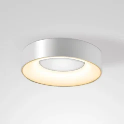 EVN Sauro LED-loftslampe, Ø 30 cm, sølv