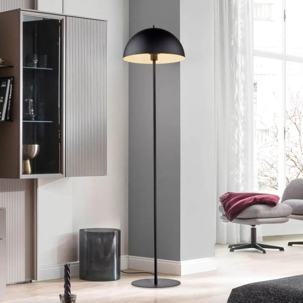 Schöner Wohnen Gulvlampe Ali, sort, jern, E27