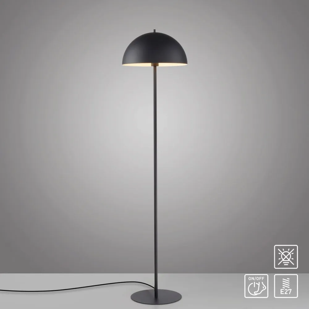 Schöner Wohnen Gulvlampe Ali, sort, jern, E27