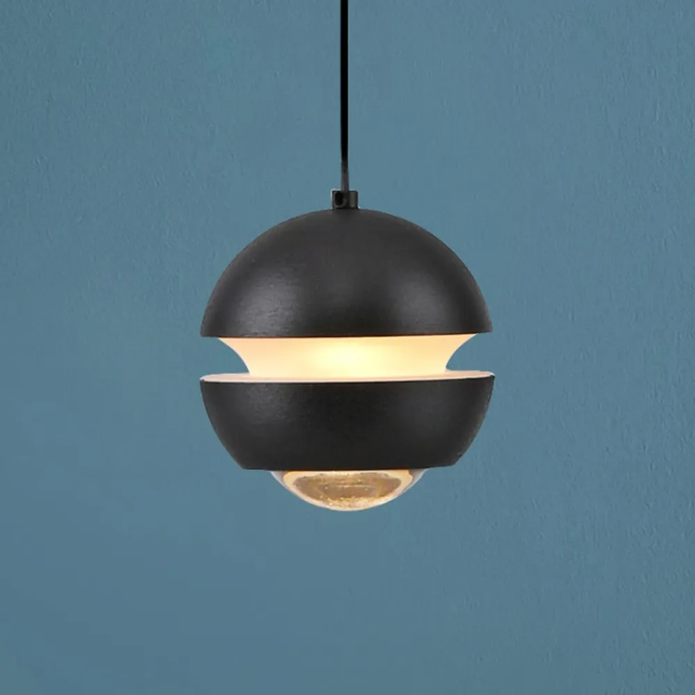 SCHÖNER WOHNEN LED-hængelampe Lini, sort, 1 lyskilde, 3.000K^Schöner Wohnen Outlet