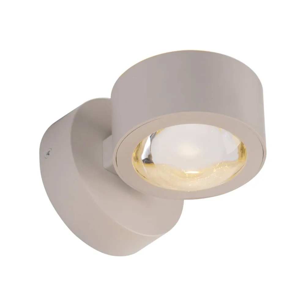 Schöner Wohnen Væglamper|Væglamper>LED-væglampe Chia, sandbrise 3.000 K op/ned