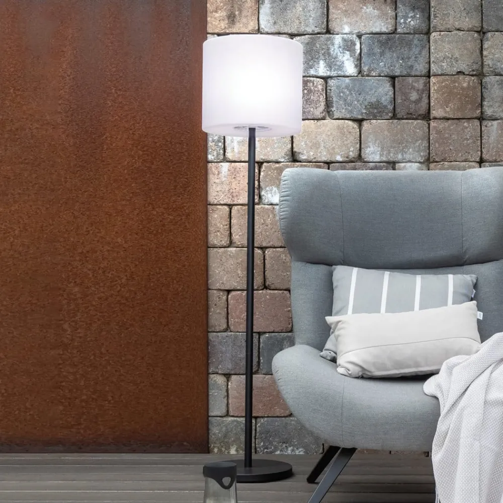 Mina LED-akku-gulvlampe, solar^Schöner Wohnen Best