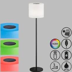 Mina LED-akku-gulvlampe, solar^Schöner Wohnen Best