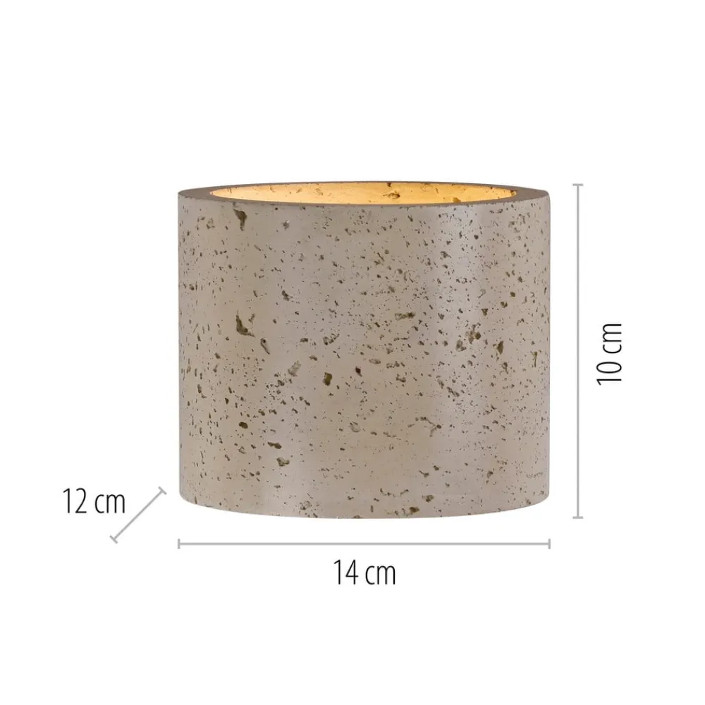 Schöner Wohnen Væglamper>Væglampe Traventa, beige, op/ned, G9