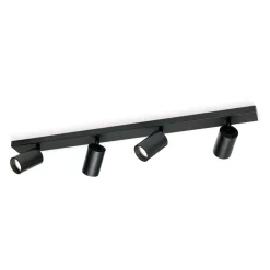 Sean loftspot, 4 lyskilder, sort^ORION