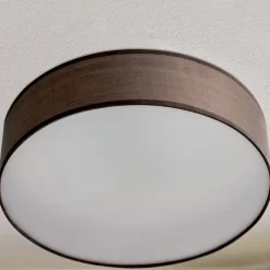 ORION Loftlamper>Seda stof-loftlampe, brun