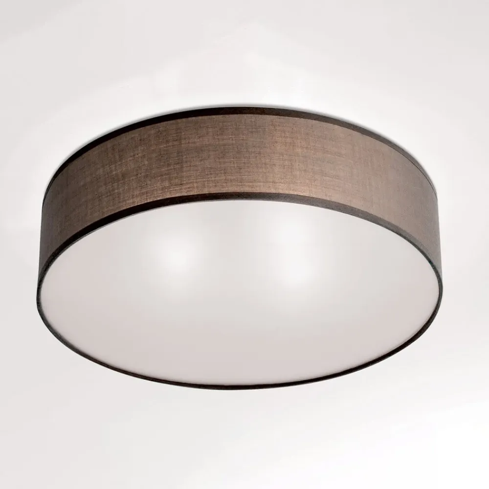 ORION Loftlamper>Seda stof-loftlampe, brun