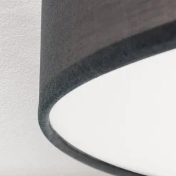 Seda stof-loftlampe, grå^ORION