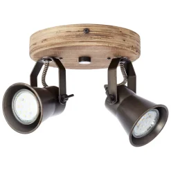 Brilliant Seed loftspot, 2 lyskilder, sort