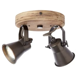 Brilliant Seed loftspot, 2 lyskilder, sort