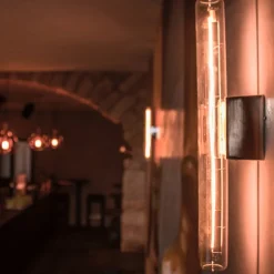 20121 X-Tra Line væglampe, sort^SEGULA Hot