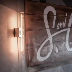 20121 X-Tra Line væglampe, sort^SEGULA Hot