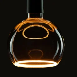 SEGULA floating globe G150 E27 6 W grå glas åben