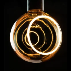 Floating LED-globe G150 E27 4,5 W guld 90°^SEGULA Best