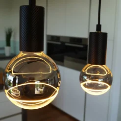 SEGULA Pendellamper>Hængelampe Alix Wave, E27, ophæng 100 cm