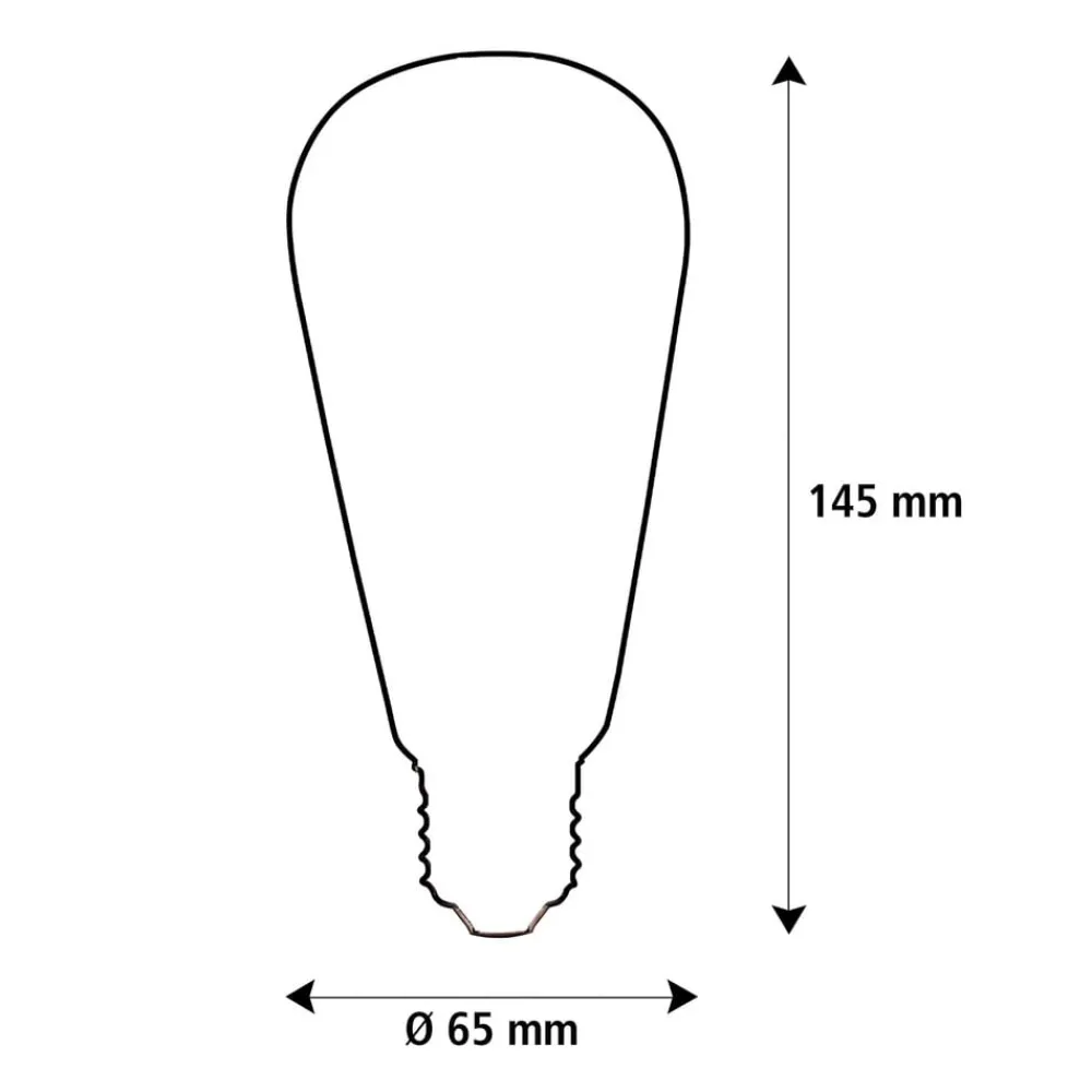 LED Elegant Line E27 3W Rustika 2.200 K Filament dæmpbar^SEGULA Discount