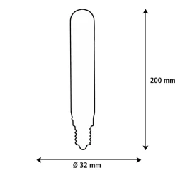 LED Elegant Line E27 5W Tube 2.200 K Filament dæmpbar^SEGULA Discount