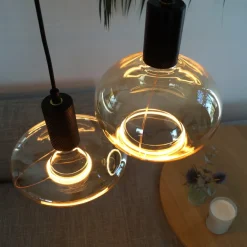 LED floating oval E27 4,5W kan dæmpes, røg^SEGULA Best