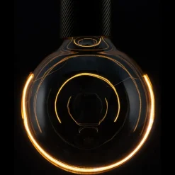 LED Illusion G125 Crescent top E27 6W smoke^SEGULA Clearance