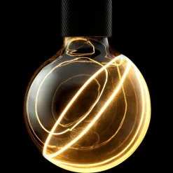 SEGULA LED Illusion G95 E27 5W Diagonal røg/klar