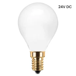 SEGULA LED-dråbepære 24V DC E14 3W 922 opal dæmper