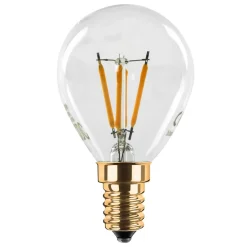 SEGULA LED-dråbepære 24V DC E14 3W Filament 922
