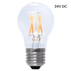 SEGULA Filament Pære>LED-filamentpære 24V DC E27 3W glødetråd 927 ambient