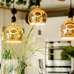 SEGULA LED-Floating G200 E27 4,5W 922 guld dæmpbar