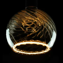 SEGULA LED-floating-globe G200 E27 6 W twist røg