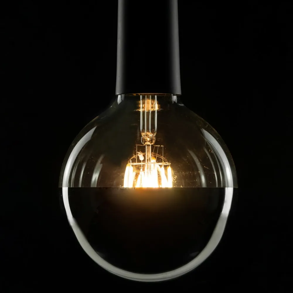 LED-Globe E27 6,5 W 927 hovedspejl sølv^SEGULA Hot